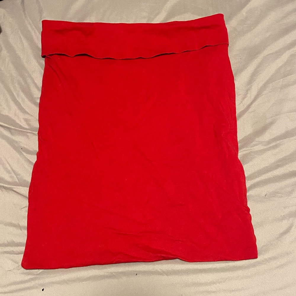 Red skirt size small